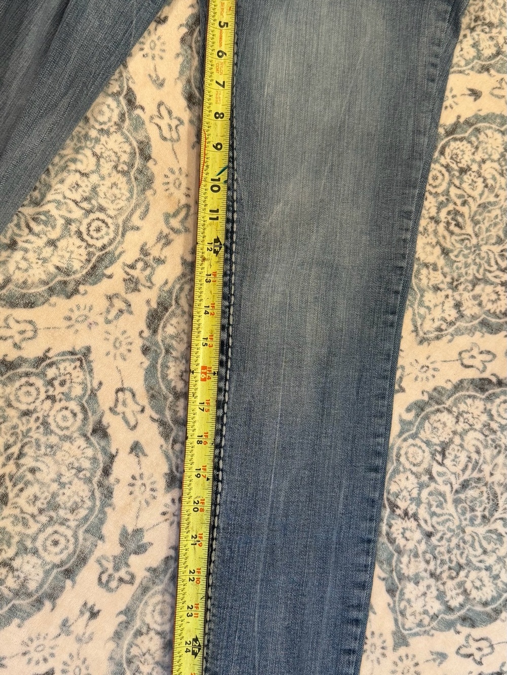 Paisley Sky Skinny Jeans - Picture 9 of 9